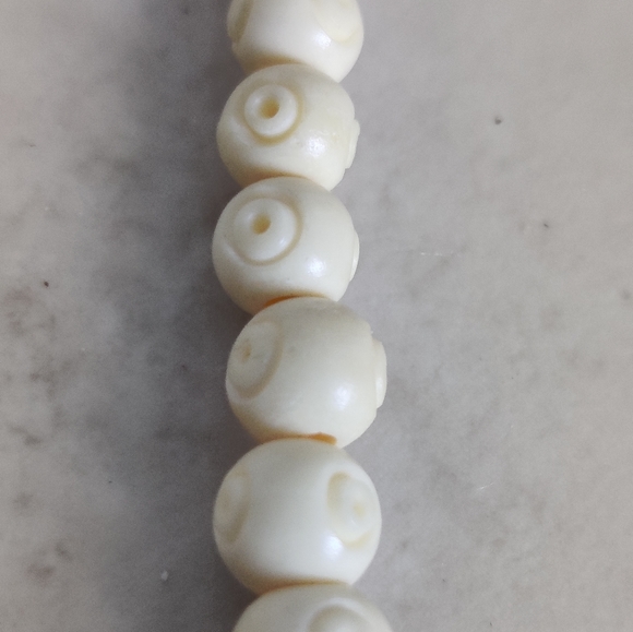 Vintage Vegetable Ivory Art Deco Necklace - Picture 13 of 16